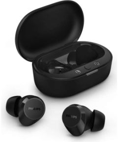 PHILIPS TAT1209BK/00 in-ear true bezvadu austiņas ar portatīvo uzlādes ietvaru, melnas -