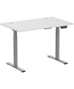 Adjustable Height Table Up Up Bjorn Gray, Table top M White