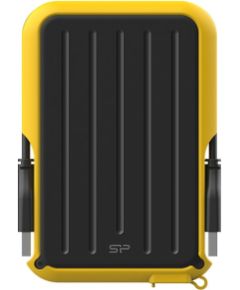 Silicon Power A66 external hard drive 5000 GB Black, Yellow
