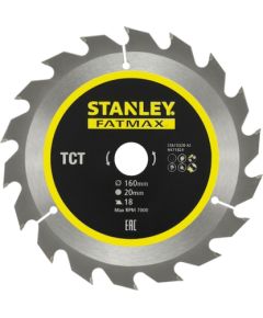 Griešanas disks Stanley STA15320-XJ; 160x20 mm; Z18