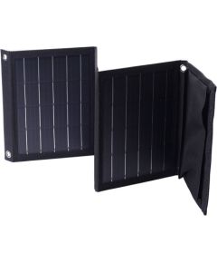 Foldable solar charger Choetech SC005 22W 2xUSB (black)