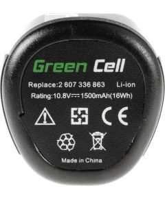 Green Cell Bateria Akumulator do Elektronarzędzi Bosch PMF PSM PSR 10,8 LI-2 10.8V 1.5Ah