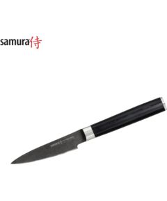 Samura MO-V Stonewash Овощной нож 90mm из AUS 8 Японской из стали 59 HRC