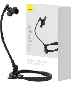 Neck Phone Holder Baseus ComfortJoy (black)