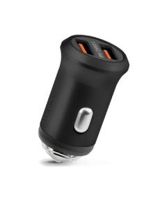 Car Charger 12W 2xUSB By Fonex Black By Fonex Black