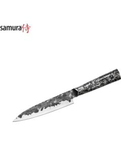 Samura Meteora Universāls virtuves nazis Santoku 160 mm no AUS 10 Damaskas tērauda 60 HRC