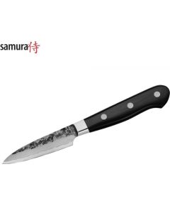 Samura Pro-S Lunar Универсальный кухонный нож 78mm лезве Кованное Damascus Японская сталь 61 HRC