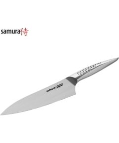 Samura Stark Универсальный большой кухонный Santoku нож 197mm из AUS 8 Японской стали 59 HRC