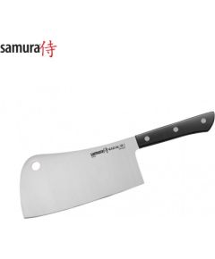 Samura Harakiri Универсальный Кухонный Топорик 180mm 59 HRC с Черной ручкой
