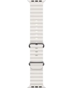 iWear S1 Рифленый мягкого силикона 20mm ремешок для Apple Watch 49mm / 45mm / 44mm / 42mm Белый