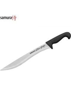 Samura SULTAN Pro Yatagan нож с комфортной Черной  ручкой 301mm из  AUS-8 Японской стали 59 HRC