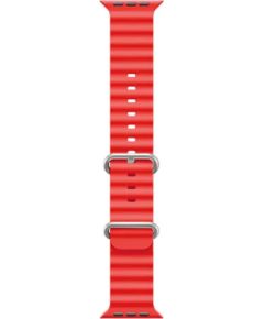iWear S1 Рифленый мягкого силикона 20mm ремешок для Apple Watch 49mm / 45mm / 44mm / 42mm Красный