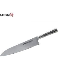Samura BAMBOO Кухонный большой нож Шевповора 240mm из AUS 8 Японской стали 59 HRC