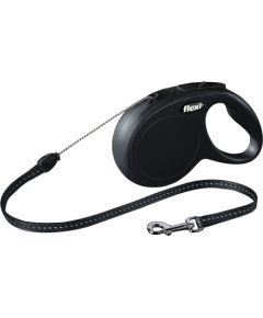 Flexi New CLASSIC 8 m Black Dog Retractable lead