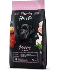 FITMIN For Life Puppy - dry dog food - 12 kg