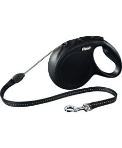 Flexi New CLASSIC 8 m Black Dog Retractable lead