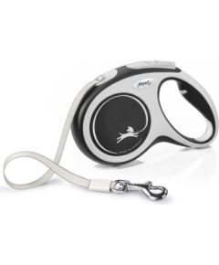 Flexi New COMFORT 8 m Black, Grey Dog Retractable lead