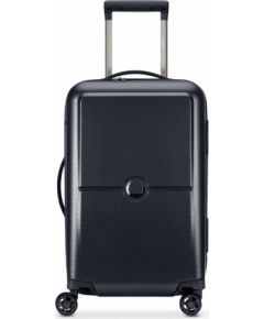 Delsey Walizka TURENNE 55cm 4 DOUBLE WHEELS TROLLEY CASE CZARNY