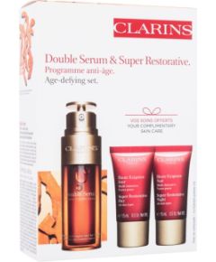 Clarins Double Serum / & Super Restorative Age-Defying Set 50ml