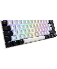 Sharkoon SKILLER SGK50 S4, gaming keyboard (white/black, ES layout, Kailh Red)