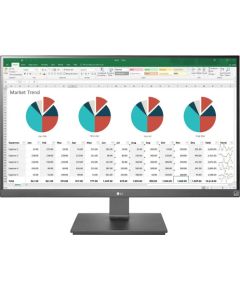 LG 27UK670P-B, LED monitor (68.58 cm (27 inch), black, Ultra HD/4K, HDMI, DisplayPort, USB, Pivot)