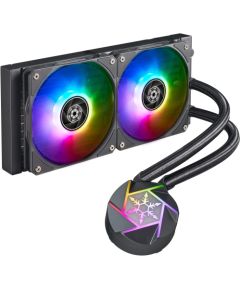 SilverStone VIDA 240 SLIM 240mm, water cooling (black)