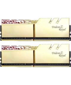 G.Skill DDR4 - 32 GB -3600 - CL - 18 - Dual Kit, Trident Z Royal (gold, F4-3600C18D-32GTRG)