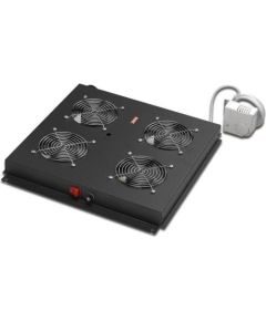 Digitus roof ventilation unit for Unique Network Rack & Dynamic Basic network and server racks, fan module (black)