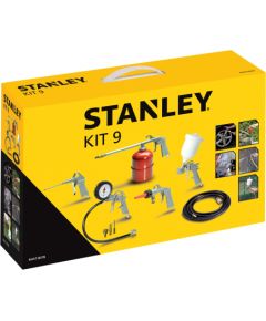 Kompresora instrumentu komplekts krāsošanai un pūšanai Stanley KIT9