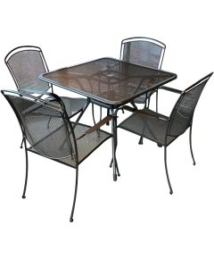 Besk Dārza komplekts, galds ar 4 krēsliem