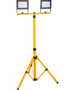 Besk Prožektors LED 2x30W  IP65 uz statīva, melns