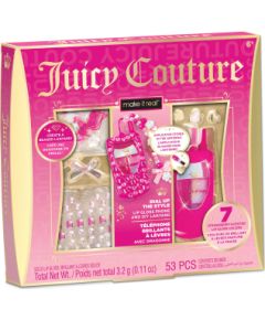 MAKE IT REAL Juicy Couture Stilīgais telefons – lūpu spīdums ar pašgatavotu siksniņu