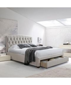 Bed NATALIA with mattress HARMONY DUO SEASON 160x200cm