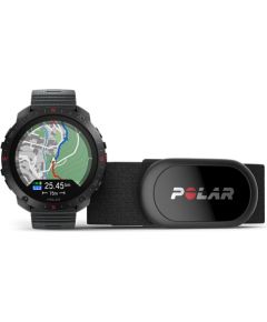 Polar Grit X2 Pro S/L, night black + heart rate monitor H10