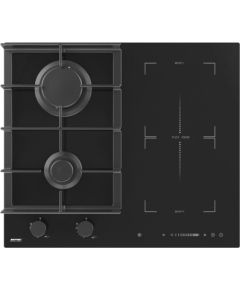 MPM-60-IMG-22 - Gas-induction cooktop, black