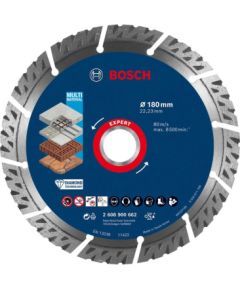 Dimanta griešanas disks Bosch 2608900662; 180x22,23 mm