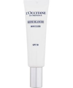 L'occitane Reine Blanche / Illuminating UV Shield 30ml SPF50