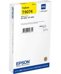 Чернильный картридж Epson T9074 XXL (C13T90744N), желтый