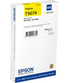 Epson T9074 XXL (C13T90744N) Ink Cartridge, Yellow