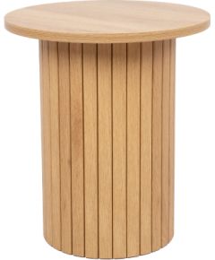 Coffee table CINDY D40xH45cm, melamine oak