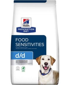 HILL'S PD D/D Food Sensitivities, duck and rice - dry dog food - 4kg