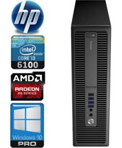 HP 600 G2 SFF i3-6100 8GB 1TB SSD R5-340 2GB WIN10Pro