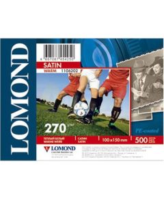 Lomond Premium Photo Paper Satin 270 g/m2 10x15, 500 sheets, Warm