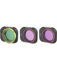 Set of 3 filters CPL+ND8+ND16 Sunnylife for DJI Mini 3 Pro (MM3-FI415)