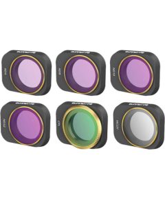Set of 6 filters MCUV+CPL+ND4+ND8+ND16+ND32 Sunnylife for DJI Mini 3 Pro (MM3-FI419)