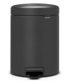 Brabantia atkritumu tvertne ar pedāli NewIcon, 3l, mineral infinite grey