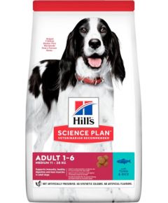 HILL'S Science Plan Adult Medium Tuna with rice - dry dog food - 2.5 kg