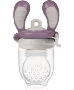 Kidsme Food Feeder bērna ēdināšanas ierīce cietiem produktiem (vidējs), Plum, no 4 mēn. - 160350PL