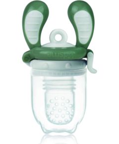 Kidsme Food Feeder bērna ēdināšanas ierīce cietiem produktiem (vidējs), Grey, no 4 mēn. - 160350GR