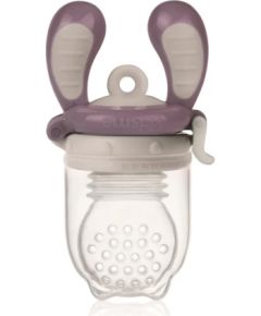 Kidsme Food Feeder bērna ēdināšanas ierīce cietiem produktiem (liels),Plum, no 6 mēn. - 160337PL